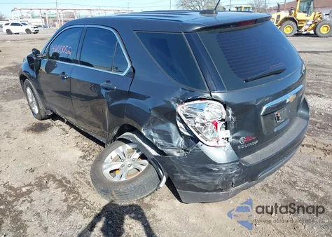 2017 Chevrolet Equinox Ls из США, поврежденный, VIN 2GNALBEK7H1577908
